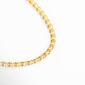 Collar Fellini dorado con cadena gruesa y acabado en oro 18K, Collar Fellini con eslabones dorados estilo moderno elegante, Collar Fellini tipo cadena chunky con diseño sofisticado, Collar Fellini dorado con eslabones brillantes y estilo moderno, Collar Fellini con cadena ancha dorada y acabado elegante
