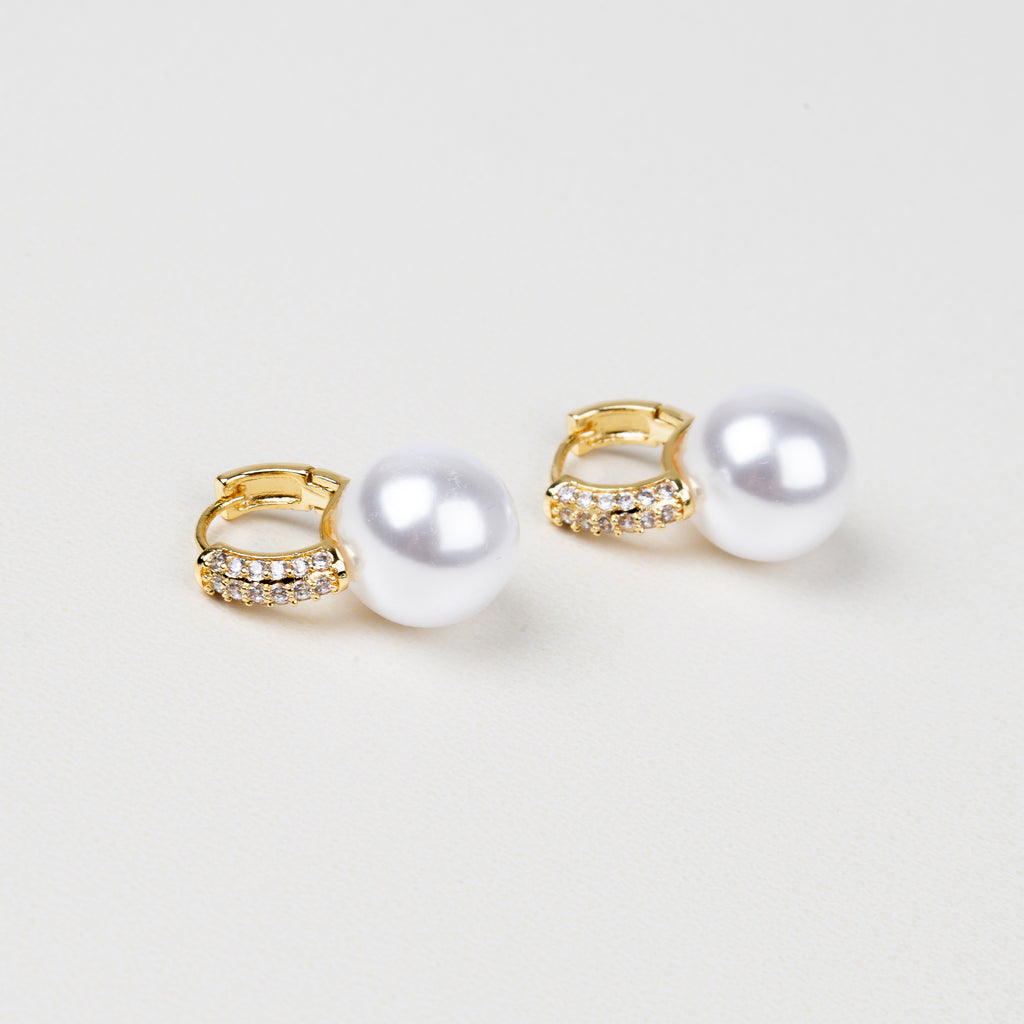 Aretes Classic Pearls