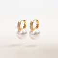Jewelry, joyería, aretes de perla, chapa de oro, perla 