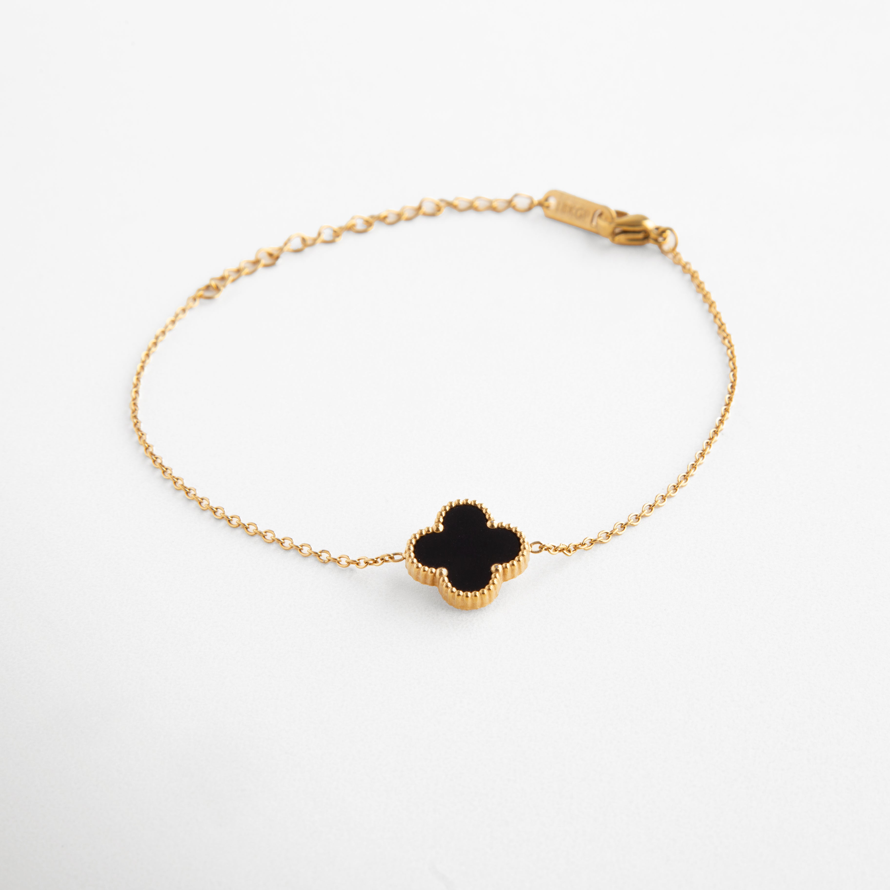 Pulsera Trébol Negro