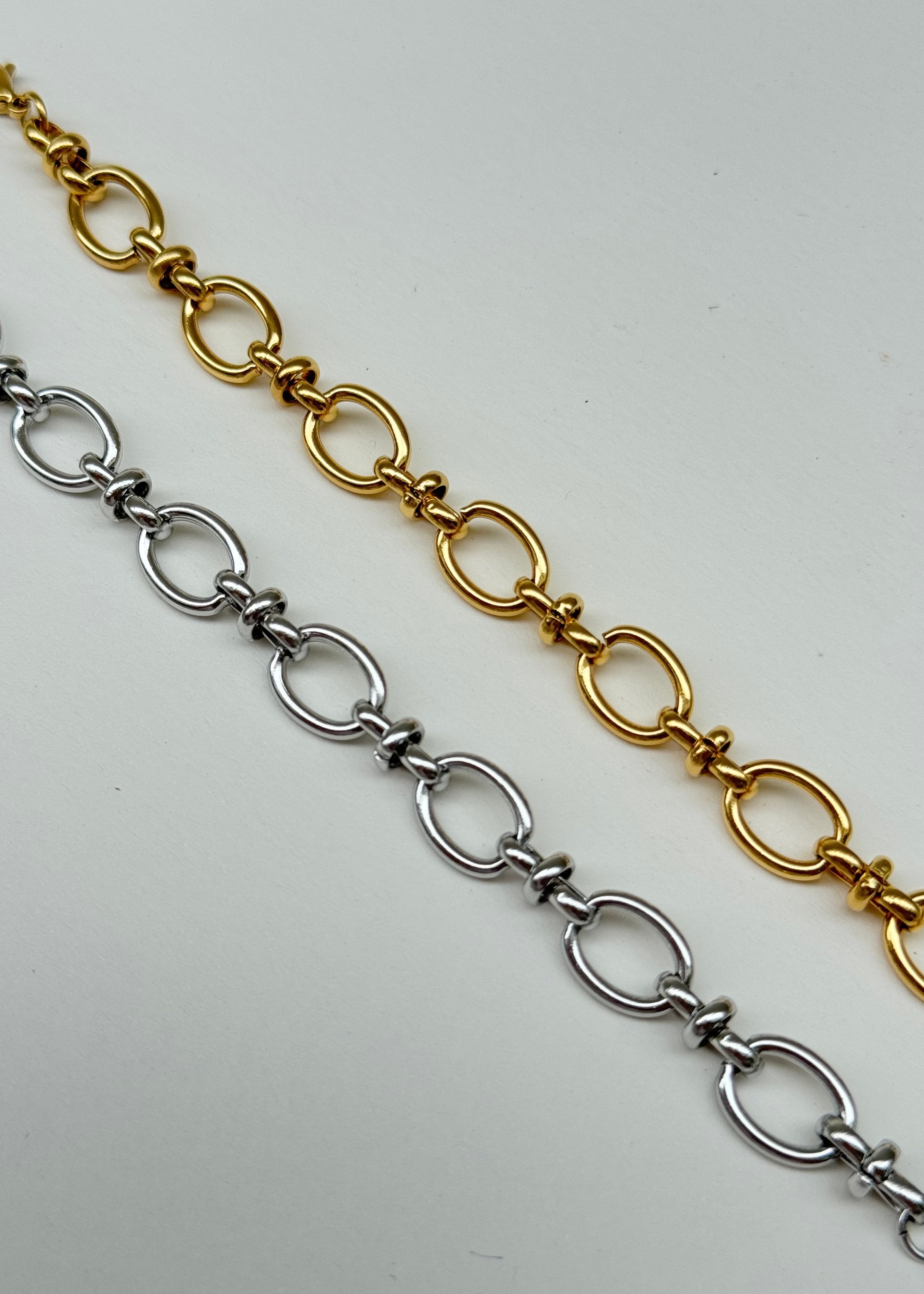 Pulsera Hon plateada