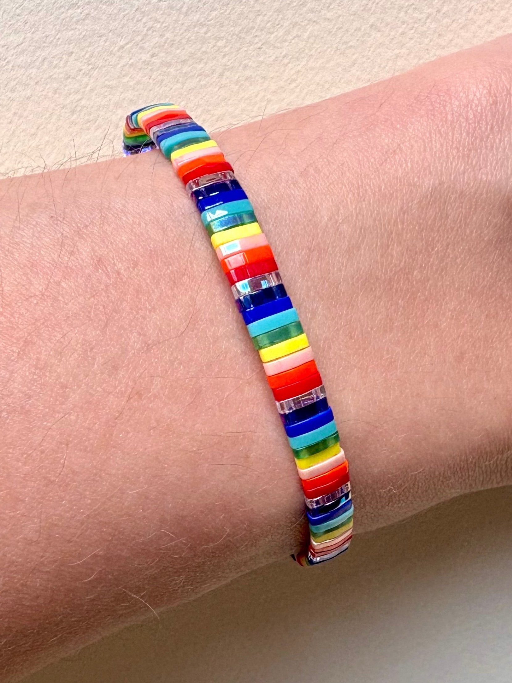 Pulsera Rectángulos Rainbow