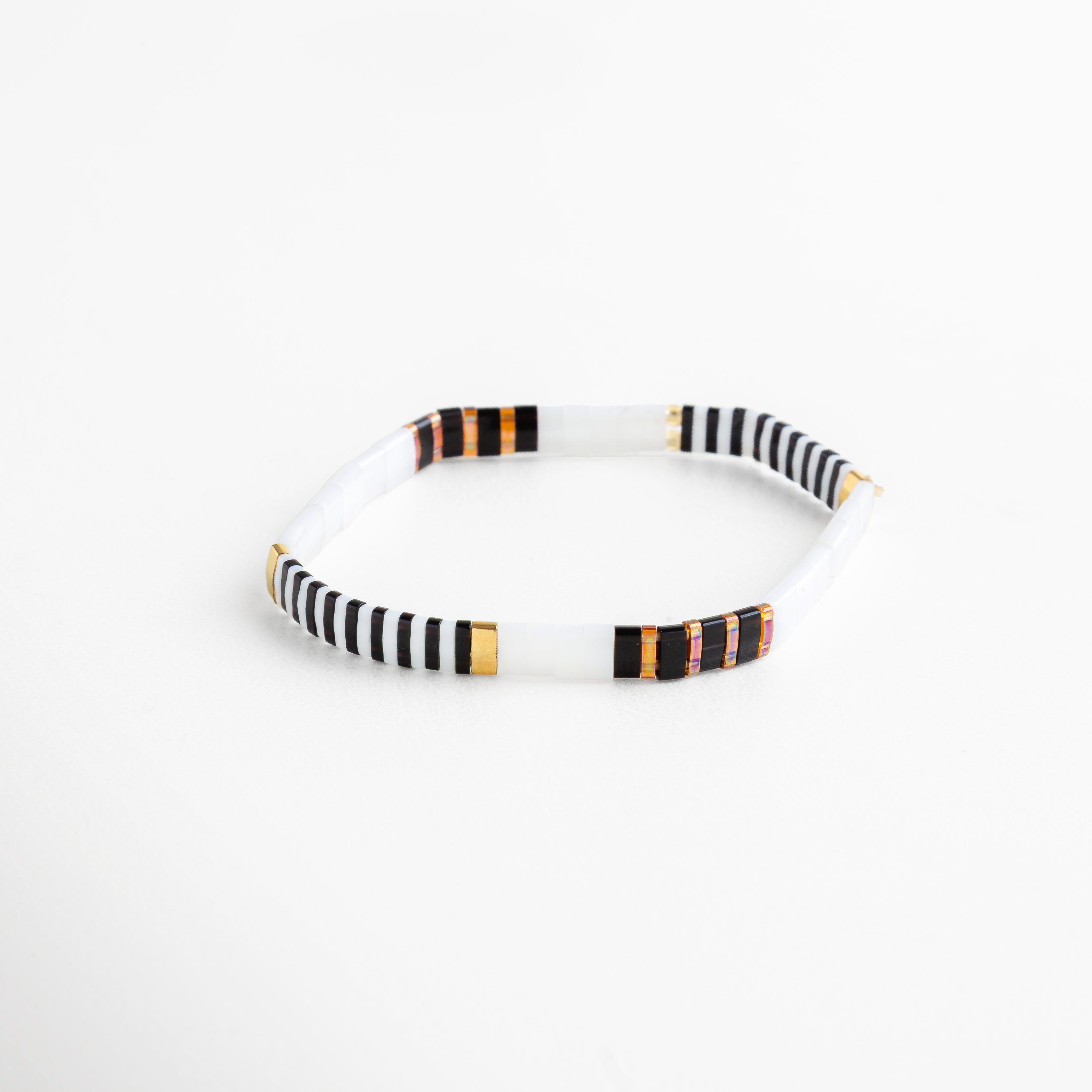 Pulsera Rectángulos Black & White
