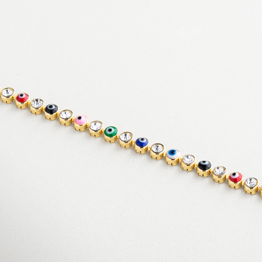 Pulsera Ojitos Colores