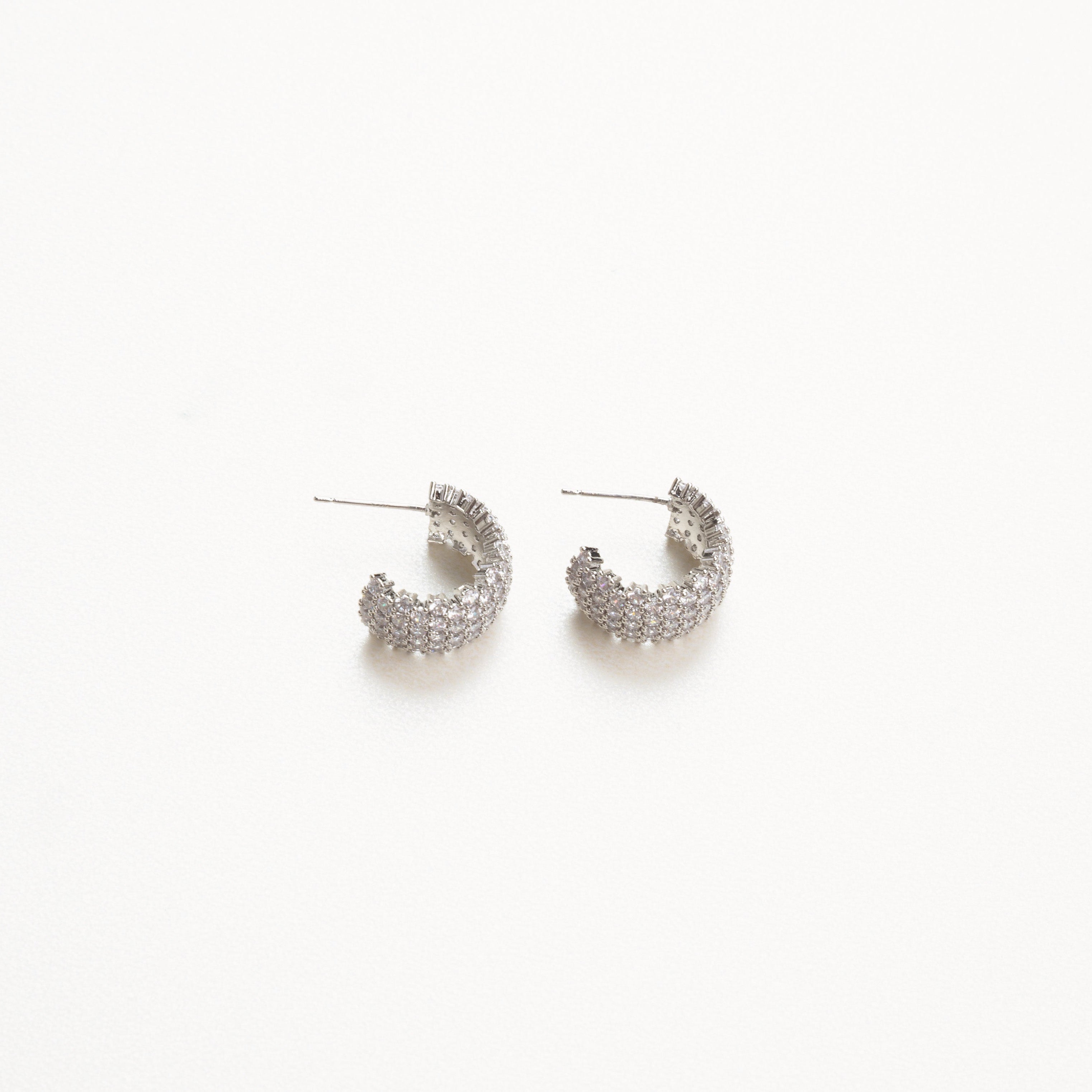 aretes con zirconias, aretes de noche, aretes de fiesta 