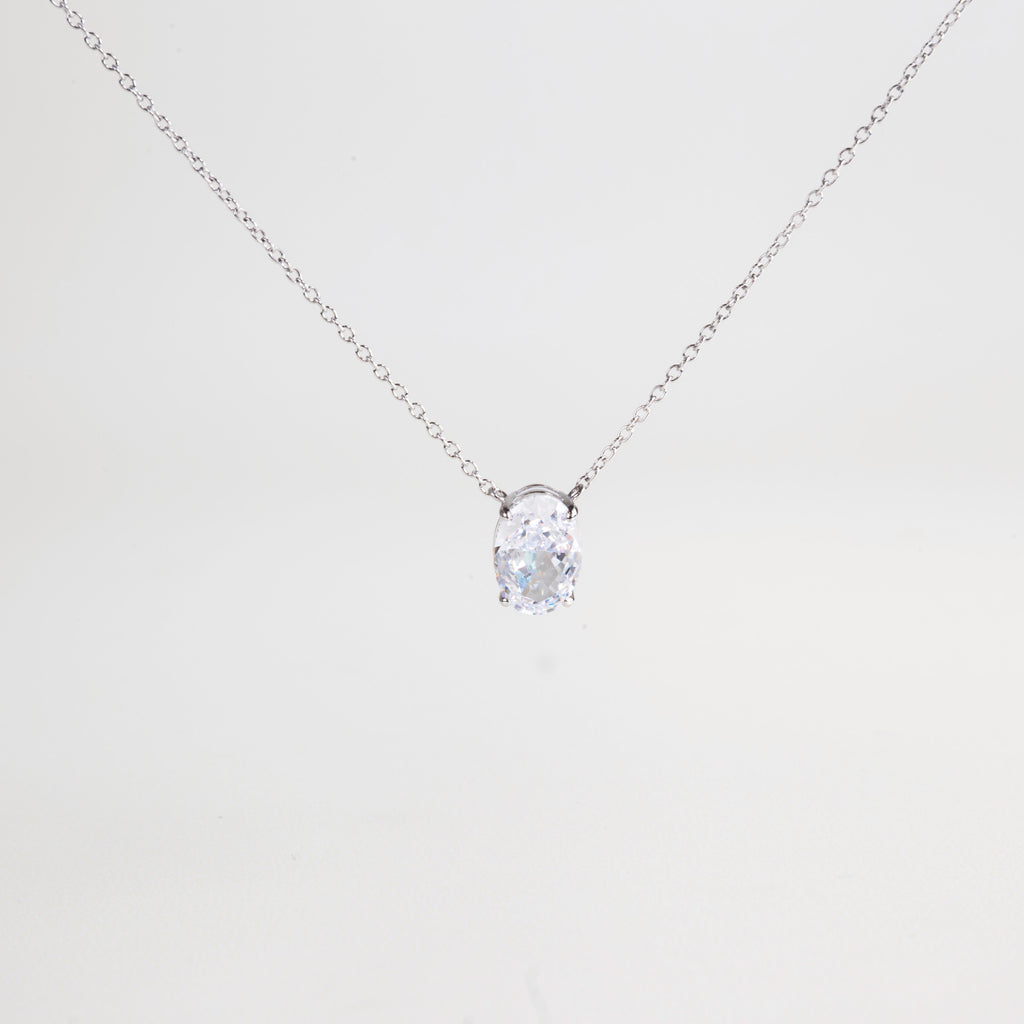 Collar Oval Diamond
