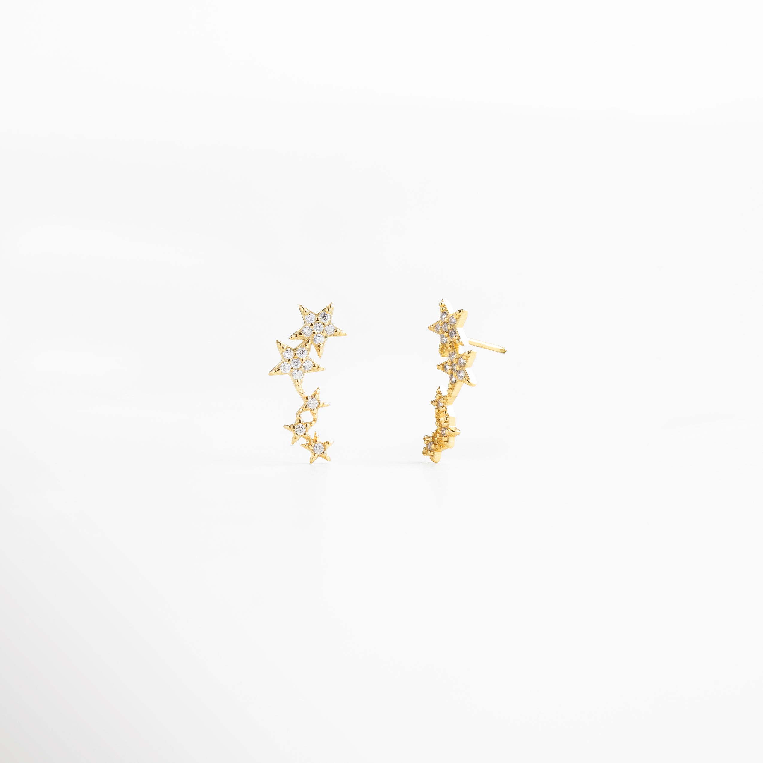 Aretes Hoshi Dorados