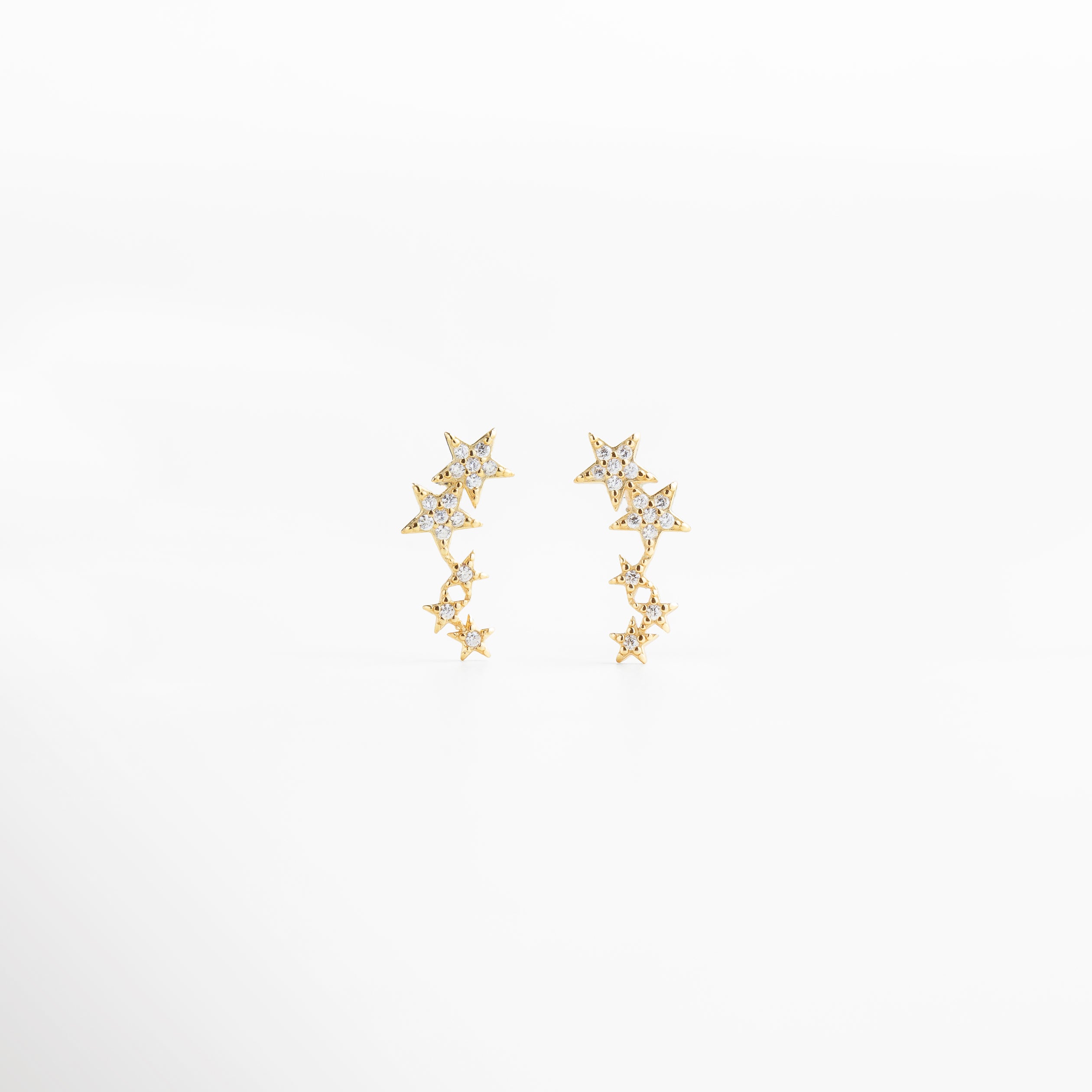 Aretes Hoshi Dorados