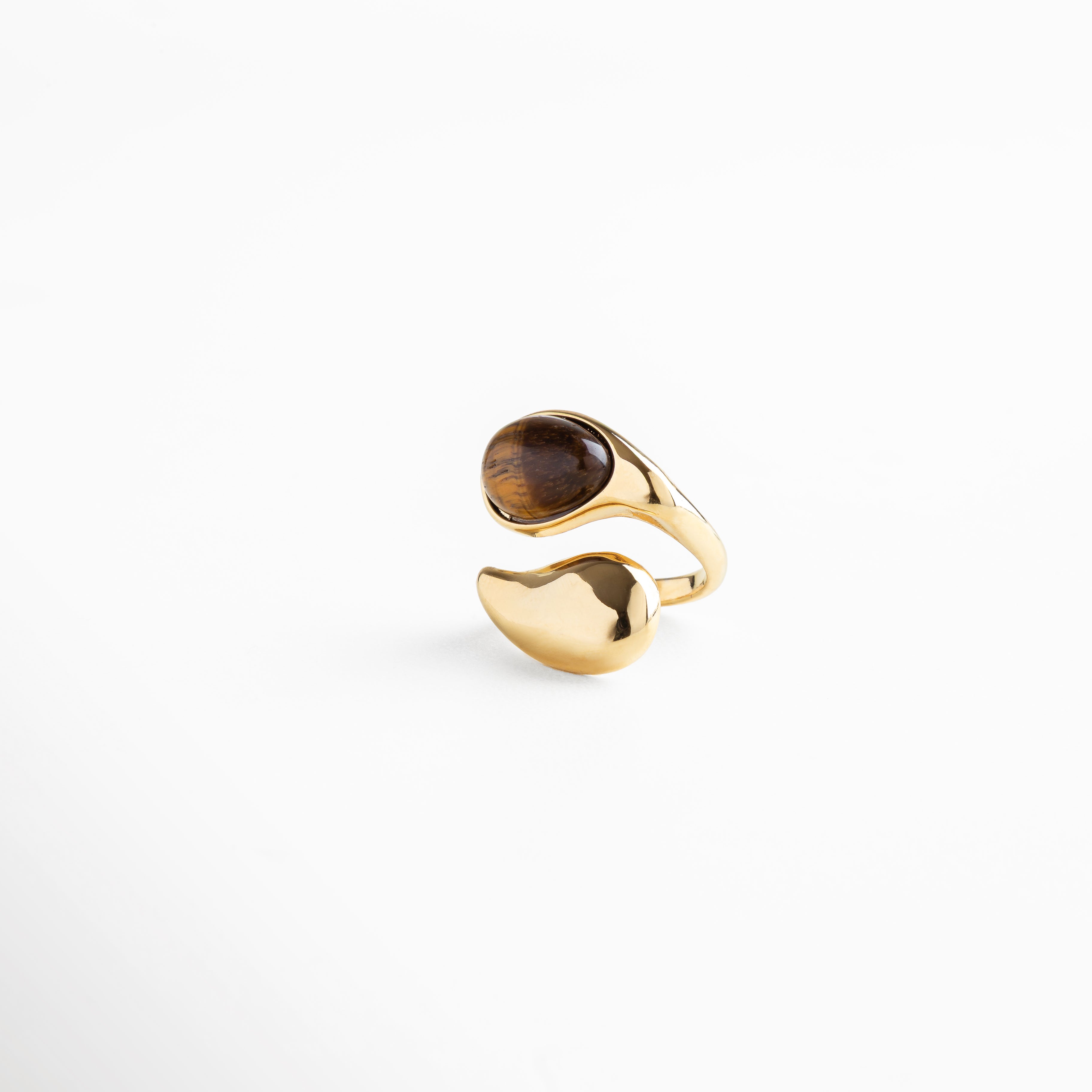 Anillo Golden Akari Ojo de Tigre