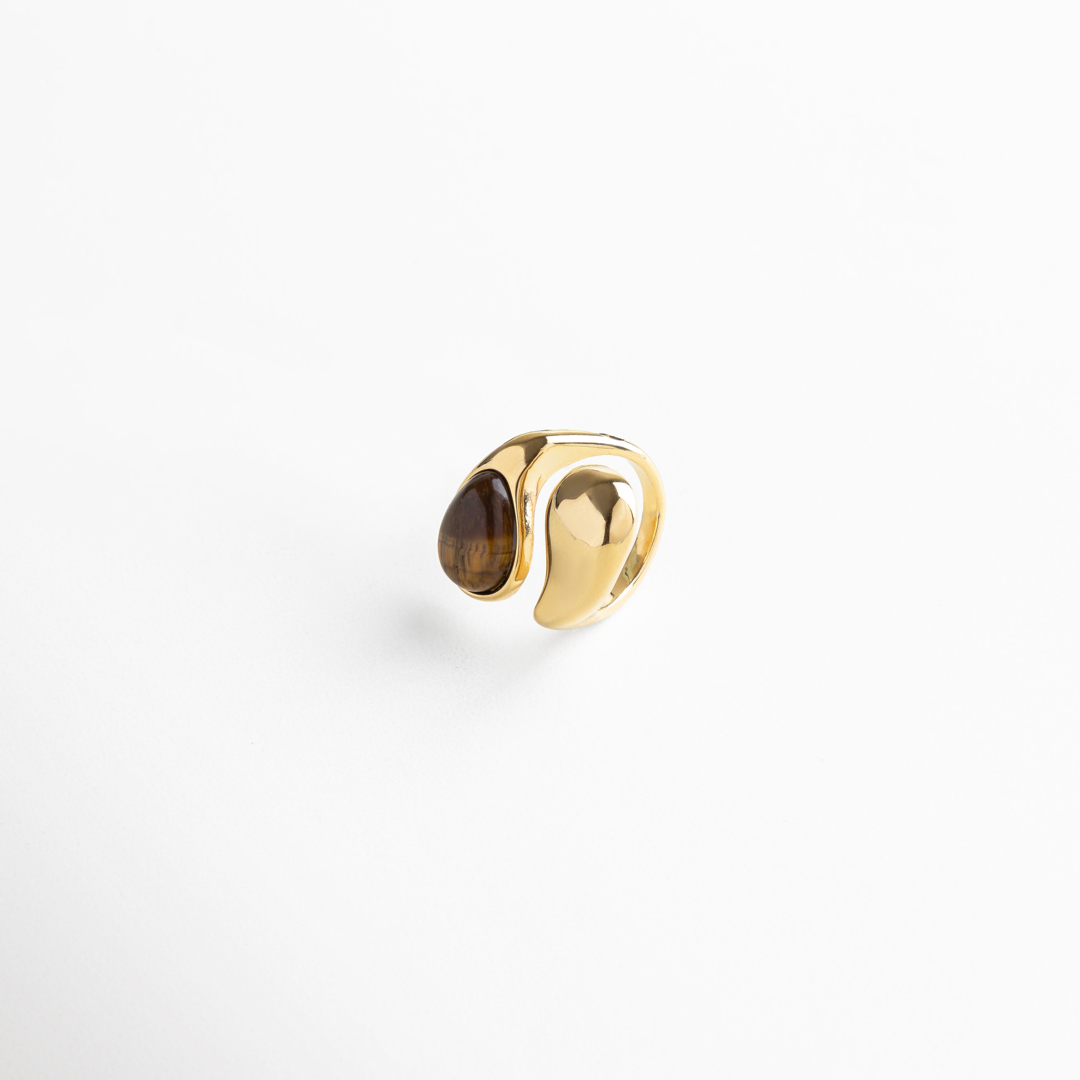 Anillo Golden Akari Ojo de Tigre