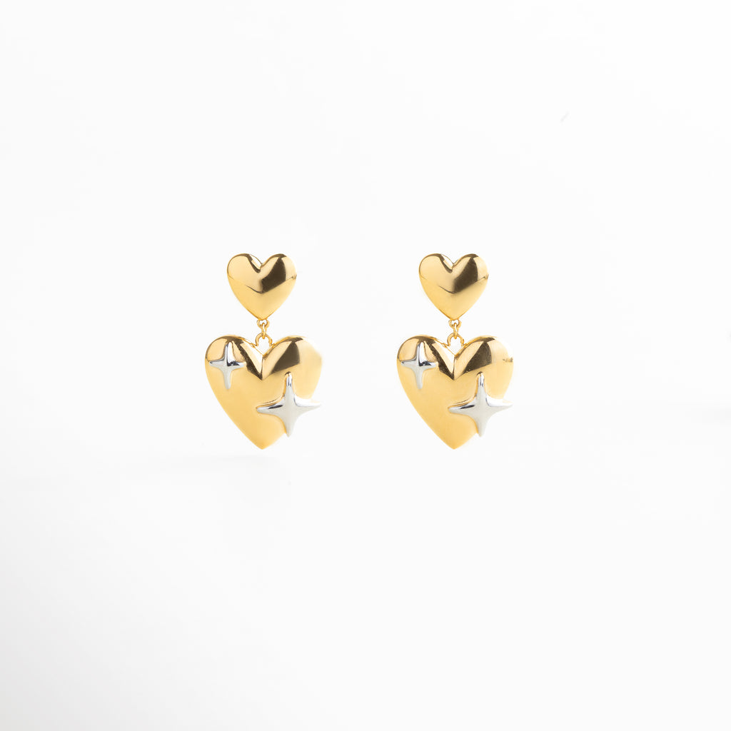 Aretes Star of Love
