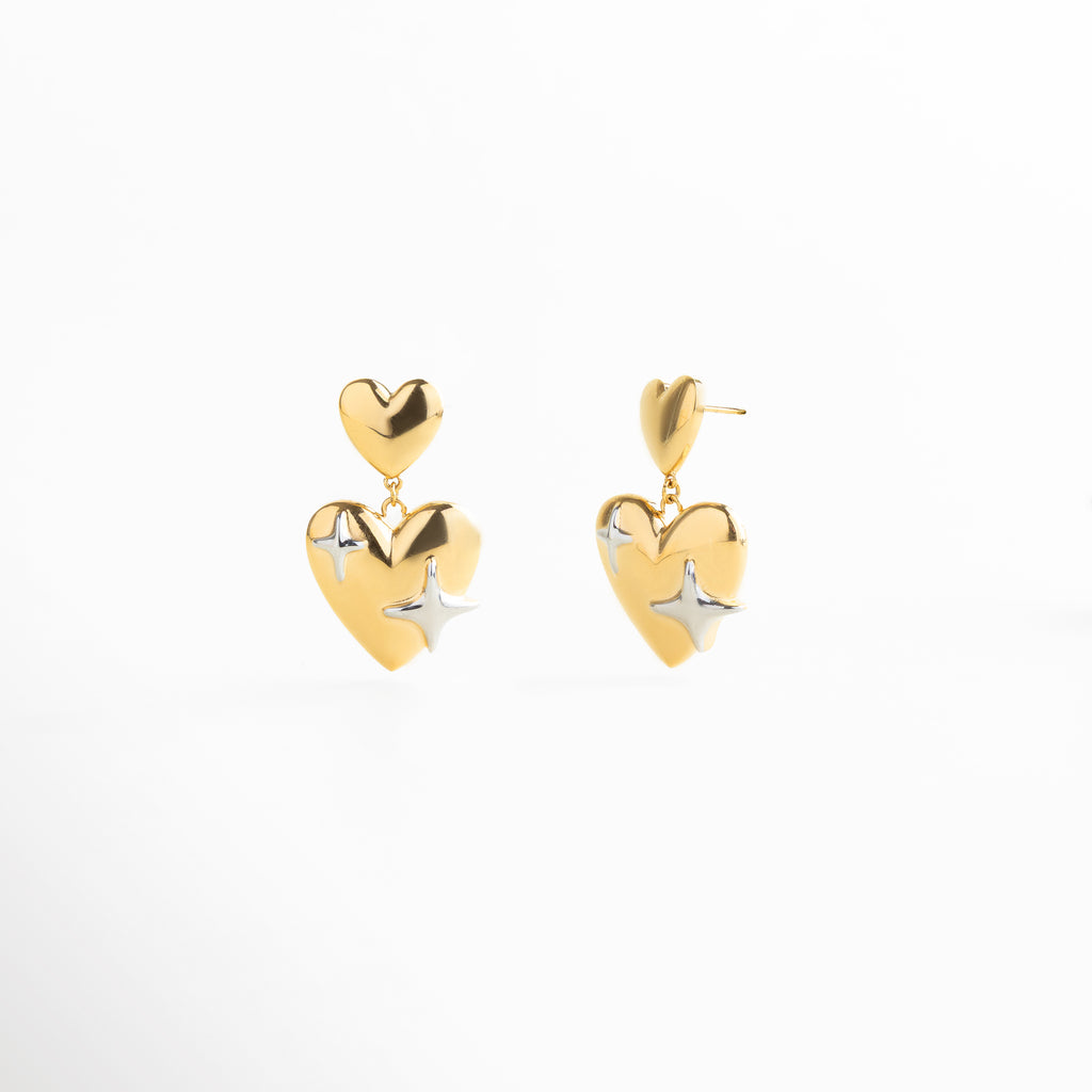 Aretes Star of Love