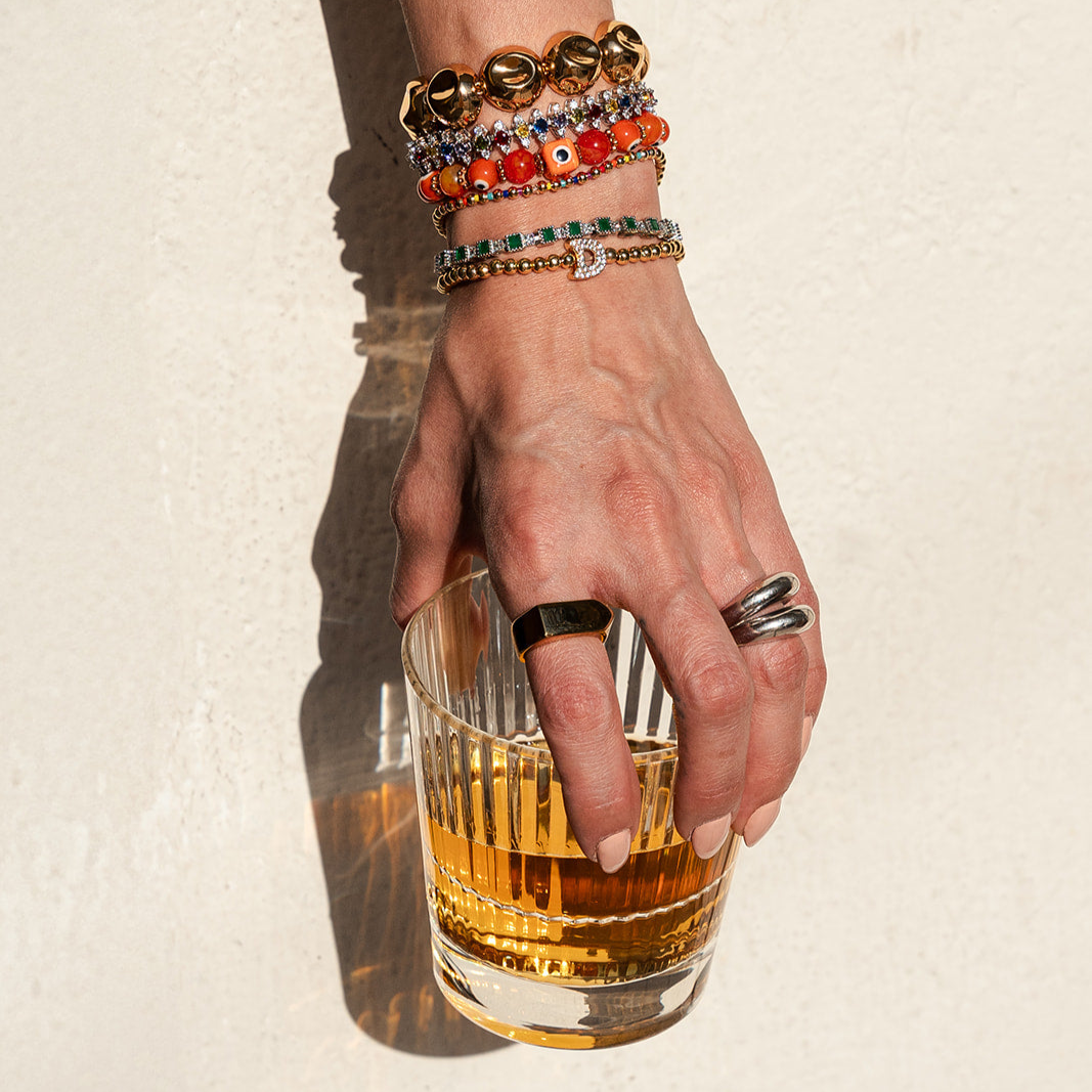 Pulsera Golden Initials