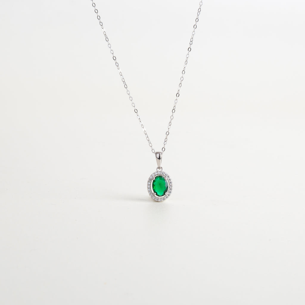 joyas con piedra ovalada verde, joyería sofisticada y moderna, accesorios femeninos elegantes, joyas verdes para mujer