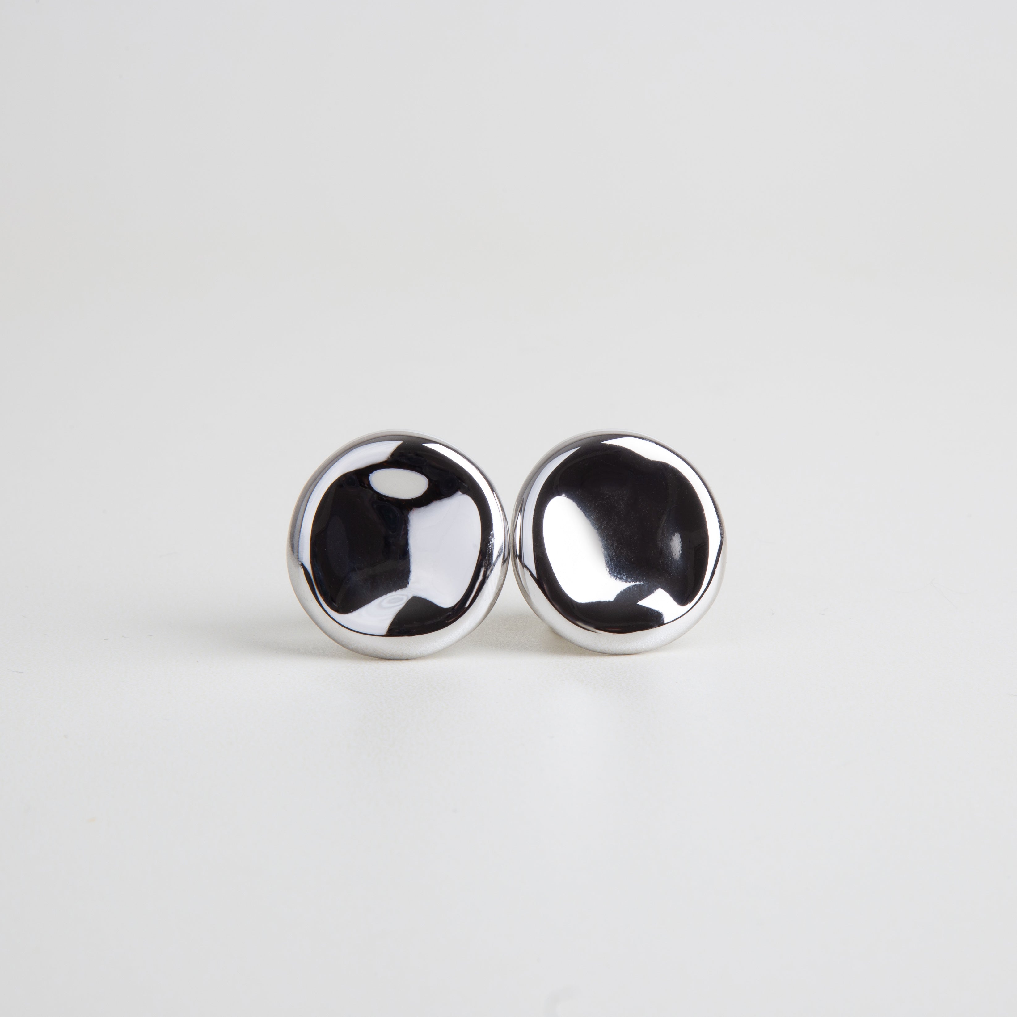 Aretes platadeados, silver earrings, aretes stud