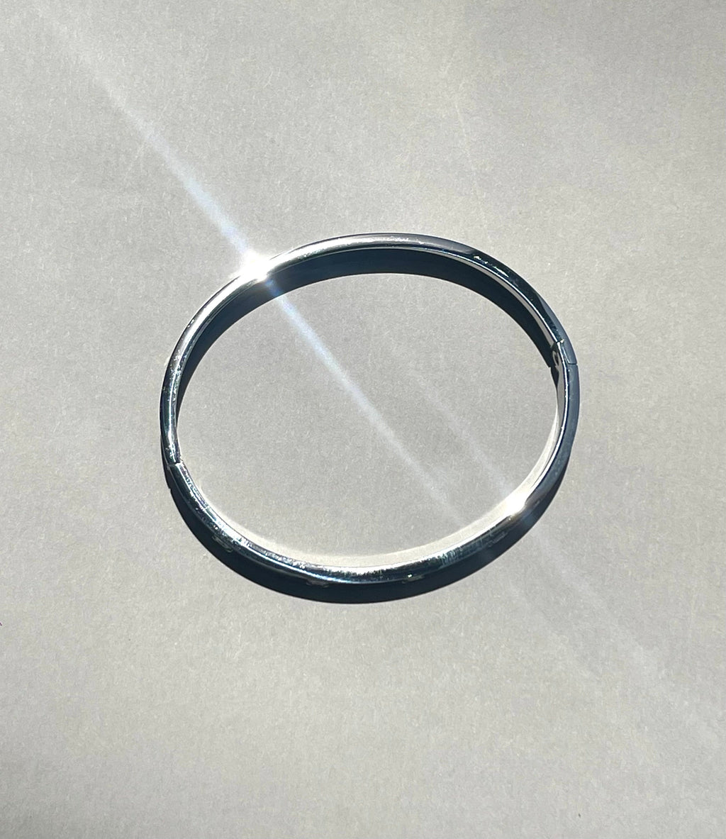 Pulsera Brillos Plateada